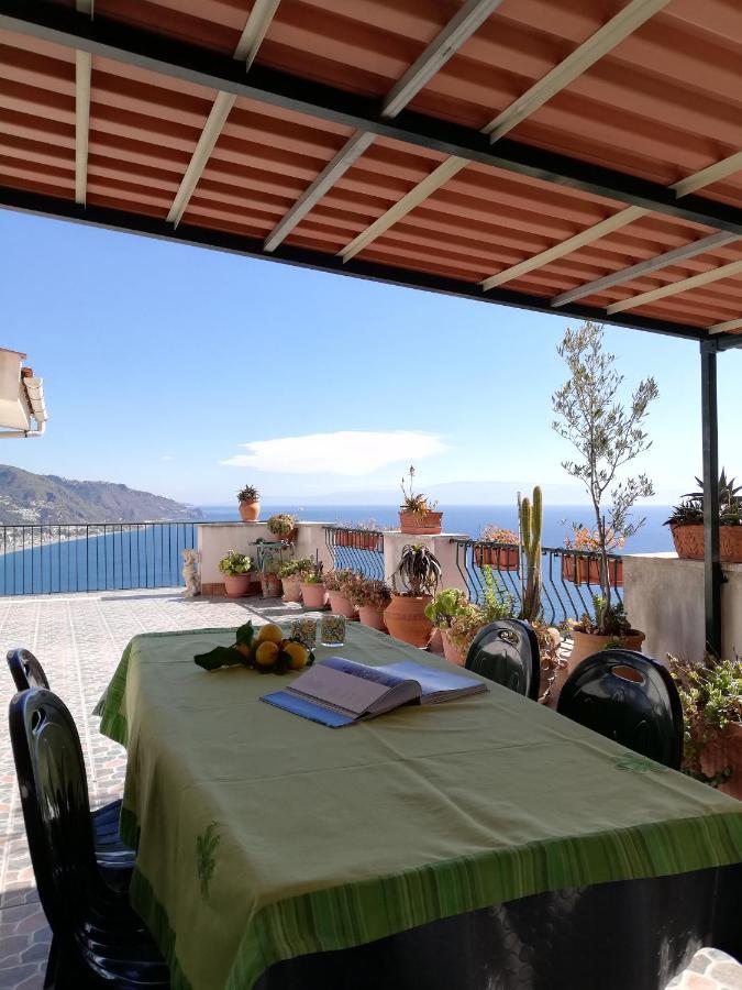 Il Normanno, Appartamento Con Panorama Mozzafiato Taormina Exterior photo